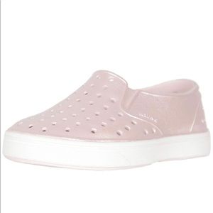 Native Milk Pink Metallic Slip on
